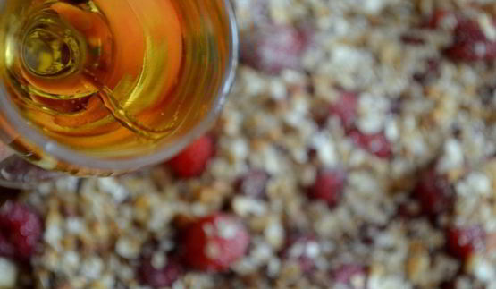 малиновый крамбл