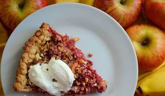 малиновый крамбл