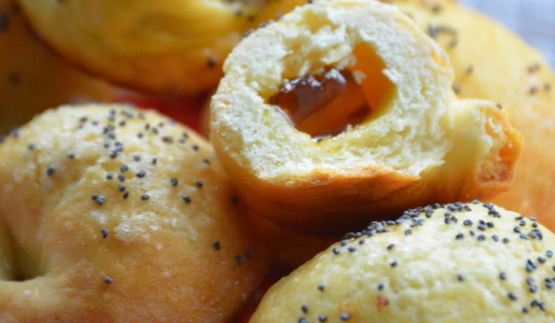булочки с мармеладом