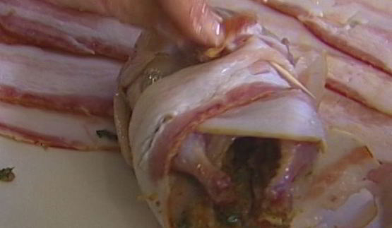 перепелки с виски и мармеладом