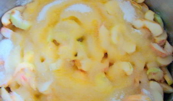 яблочный мармелад с апельсином и корицей