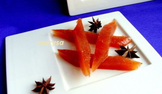 яблочный мармелад с апельсином и корицей