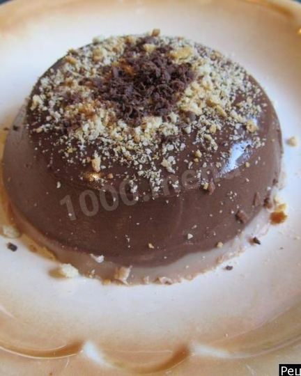 Рецепт молочного желе