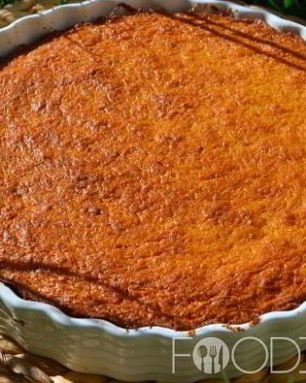 Морковный пудинг