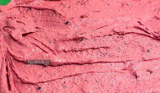 черничное мороженое