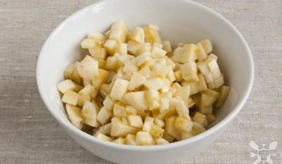 десерт из клубники и замороженого банана