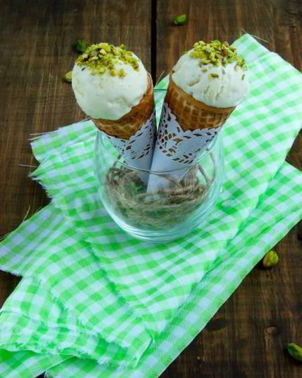 Рецепт домашнего ванильного мороженого в блендере