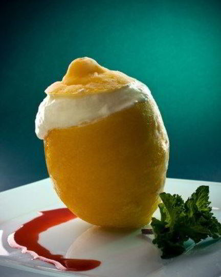 Рецепт итальянского мороженого с лимонной цедрой