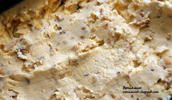 медовое мороженое с фундуком