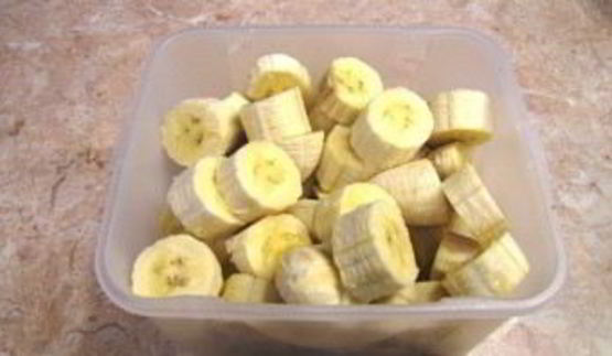 мороженое из банана и молока