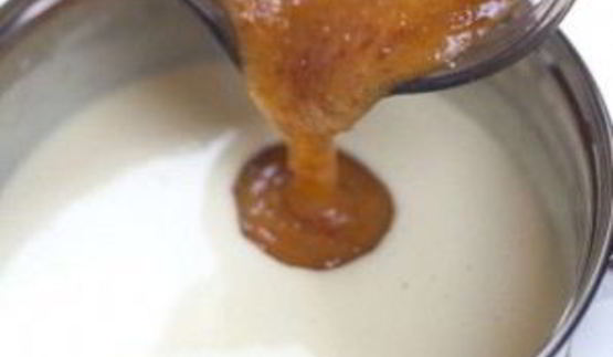 мороженое из персиков