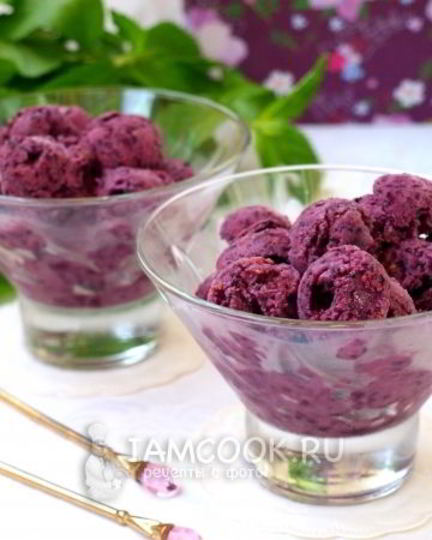 Рецепт мороженого из шелковицы