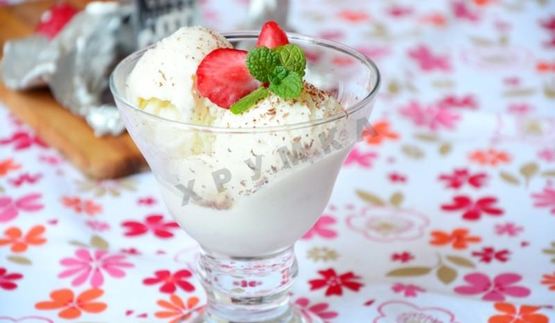 мороженое пломбир домашний