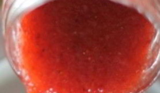 мороженое с клубникой