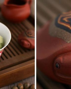 Мороженое с насыщенным вкусом чаем матча