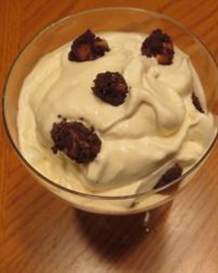 Рецепт мороженого с орехами и шоколадом