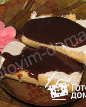 Мороженое с шоколадом