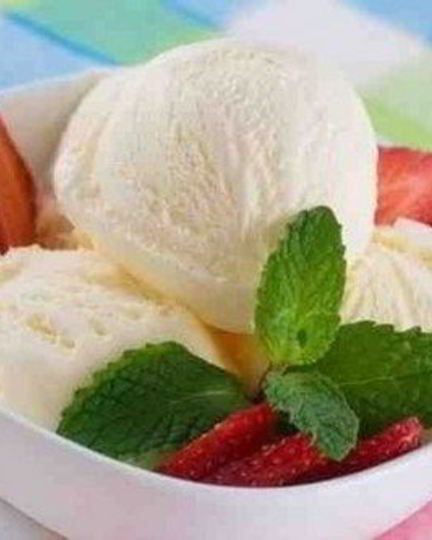 Рецепт натурального ванильного мороженого