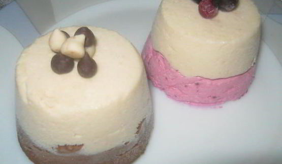 шоколадно-ягодное мороженое