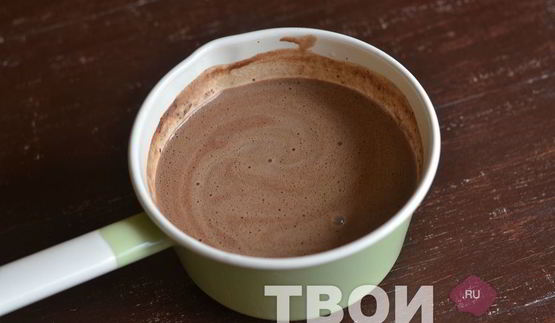 шоколадное мороженое