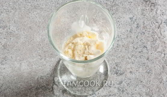 слоеное мороженое парфе