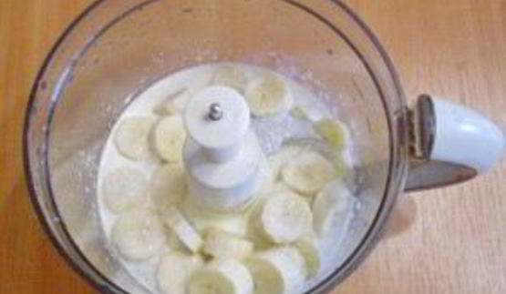 сыроедческое банановое мороженое