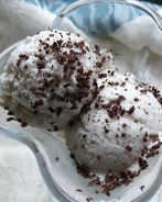 Творожно-дынное мороженое