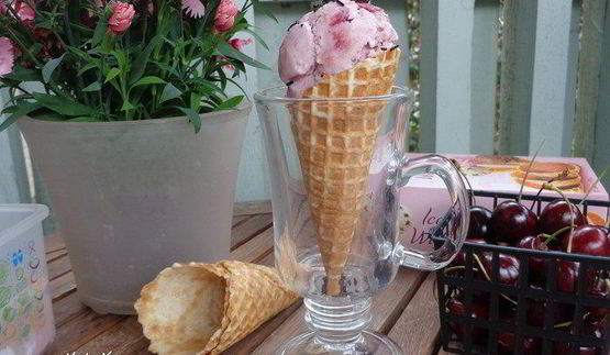 вишневое мороженое