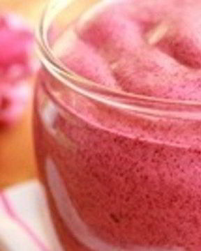 Чернично-яблочный мусс