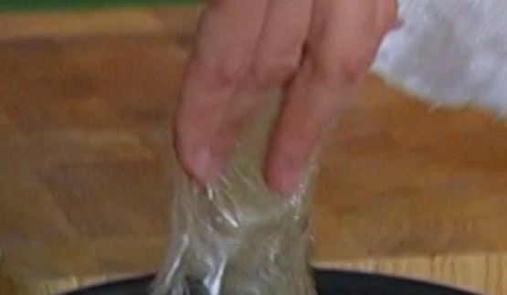 йогуртовый мусс с красной смородиной