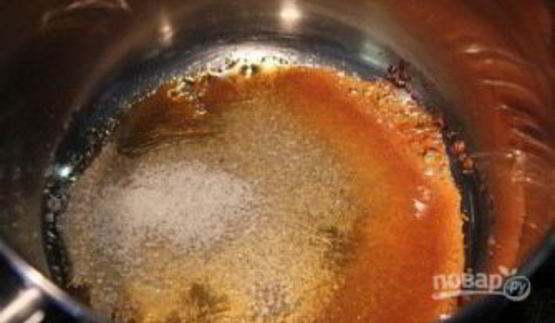 карамельный мусс для торта