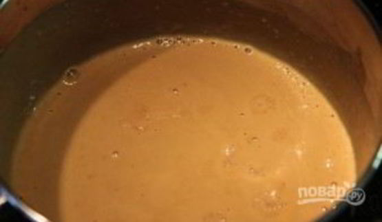 карамельный мусс для торта