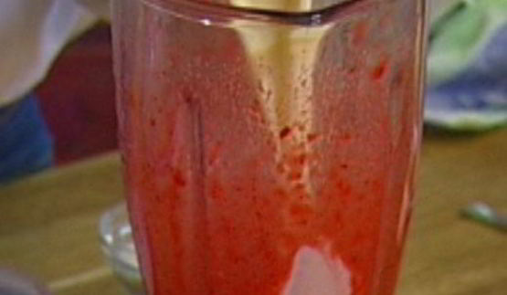 клубничный мусс