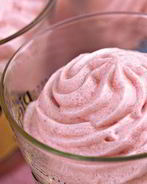 Клюквенный мусс