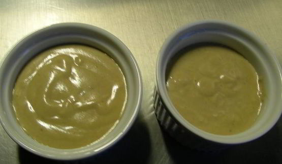 кофейный крем-мусс с белым шоколадом