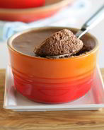 Легкий шоколадный мусс с апельсином