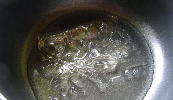 лимонно-медовый мусс с фундуком