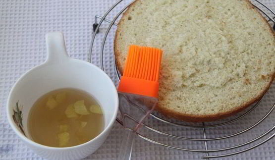 лимонный муссовый торт