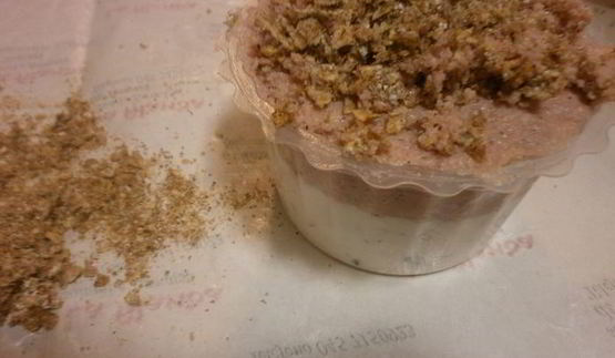 мусс два вкуса из творога и ветчины с инжиром