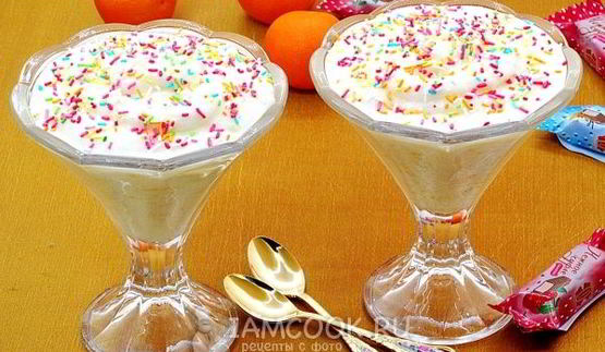 мусс из консервированных ананасов