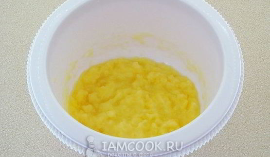 мусс из консервированных ананасов