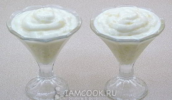 мусс из консервированных ананасов