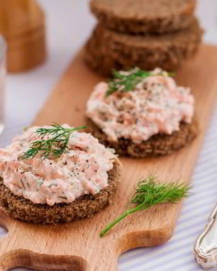 Мусс из лосося