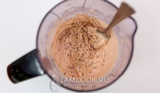 мусс из слабосоленой семги