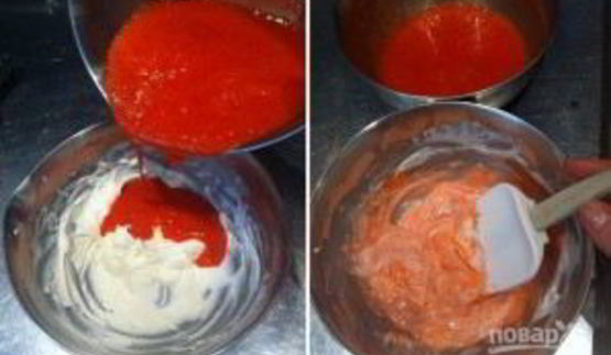 мусс из ягод