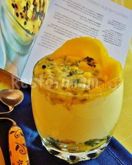 Рецепт мусс манго маракуйя