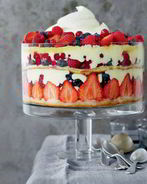 Мусс с лесными ягодами