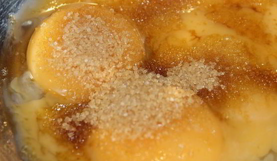 шоколадно-апельсиновое мороженое-мусс с медом