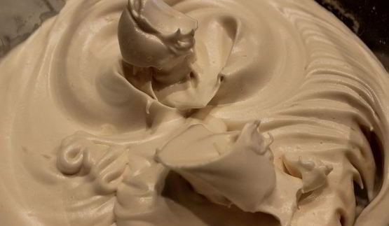 шоколадно-апельсиновое мороженое-мусс с медом