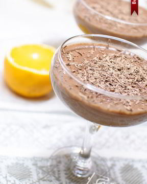 Шоколадно-манный мусс